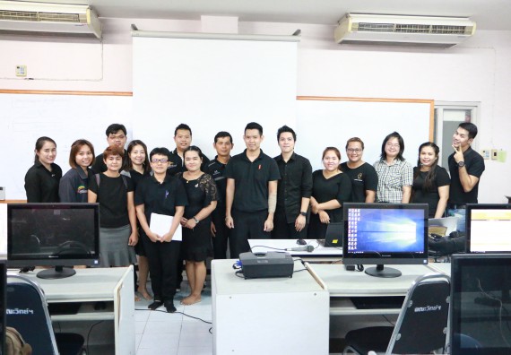 ภาพกิจกรรม คณะวิทยาศาสตร์และเทคโนโลยี อบรมการใช้ระบบสารสนเทศในการจัดทำคำขอซื้อขอจ้าง ของคณะวิทยาศาสตร์และเทคโนโลยี