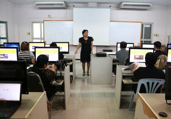 ภาพกิจกรรม คณะวิทยาศาสตร์และเทคโนโลยี อบรมการใช้ระบบสารสนเทศในการจัดทำคำขอซื้อขอจ้าง ของคณะวิทยาศาสตร์และเทคโนโลยี