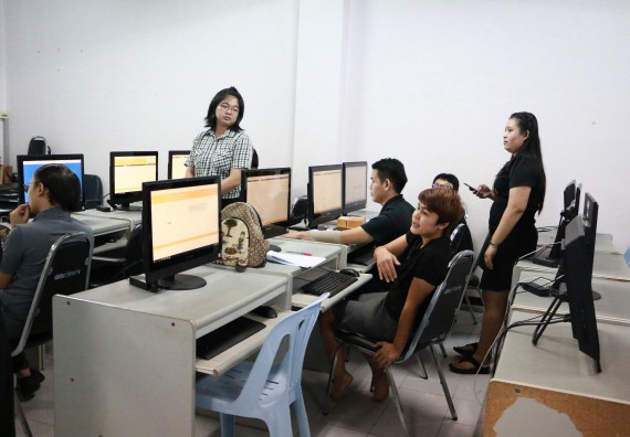 ภาพกิจกรรม คณะวิทยาศาสตร์และเทคโนโลยี อบรมการใช้ระบบสารสนเทศในการจัดทำคำขอซื้อขอจ้าง ของคณะวิทยาศาสตร์และเทคโนโลยี