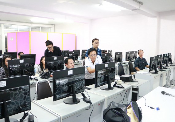 ภาพกิจกรรม คณะวิทยาศาสตร์และเทคโนโลยี จัดการประเมินประสิทธิภาพและประสิทธิผลการปฏิบัติราชการ ครั้งที่ 2 ประจำปีงบประมาณ 2560