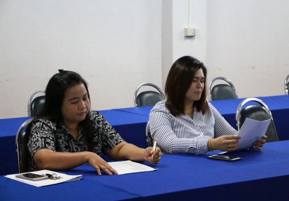 ภาพกิจกรรม คณะวิทยาศาสตร์และเทคโนโลยี จัดการประเมินประสิทธิภาพและประสิทธิผลการปฏิบัติราชการ ครั้งที่ 2 ประจำปีงบประมาณ 2560