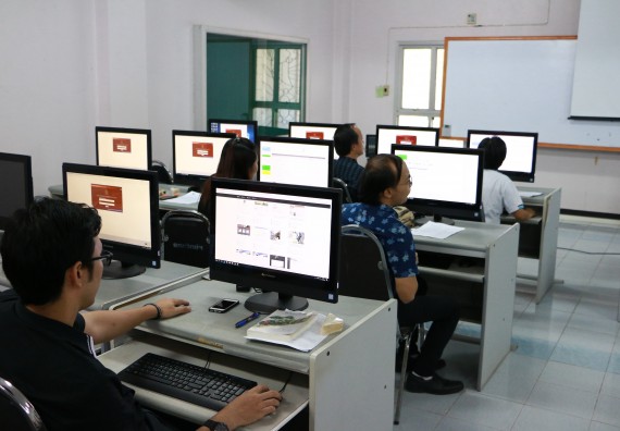 ภาพกิจกรรม คณะวิทยาศาสตร์และเทคโนโลยี จัดการประเมินประสิทธิภาพและประสิทธิผลการปฏิบัติราชการ ครั้งที่ 2 ประจำปีงบประมาณ 2560