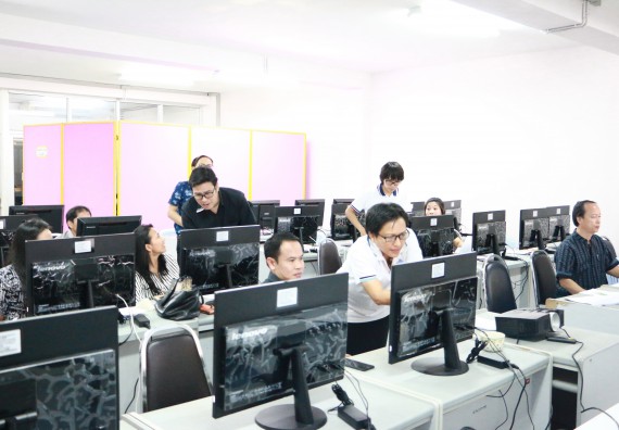 ภาพกิจกรรม คณะวิทยาศาสตร์และเทคโนโลยี จัดการประเมินประสิทธิภาพและประสิทธิผลการปฏิบัติราชการ ครั้งที่ 2 ประจำปีงบประมาณ 2560