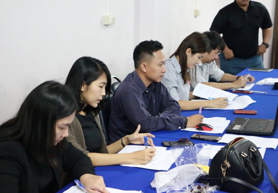 ภาพกิจกรรม คณะวิทยาศาสตร์และเทคโนโลยี จัดการประชุมอาจารย์และบุคลากรคณะวิทยาศาสตร์และเทคโนโลยี ครั้งที่ 2/2560