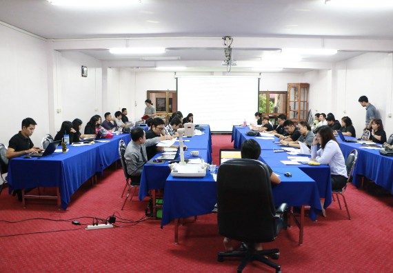 ภาพกิจกรรม คณะวิทยาศาสตร์และเทคโนโลยี จัดการประชุมอาจารย์และบุคลากรคณะวิทยาศาสตร์และเทคโนโลยี ครั้งที่ 2/2560