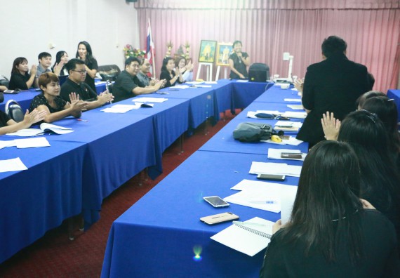 ภาพกิจกรรม คณะวิทยาศาสตร์และเทคโนโลยี จัดการประชุมอาจารย์และบุคลากรคณะวิทยาศาสตร์และเทคโนโลยี ครั้งที่ 2/2560