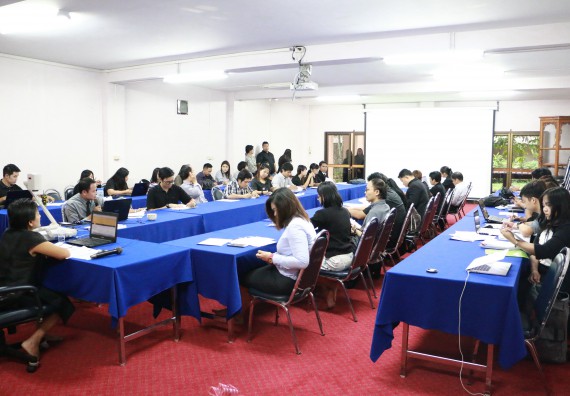 ภาพกิจกรรม คณะวิทยาศาสตร์และเทคโนโลยี จัดการประชุมอาจารย์และบุคลากรคณะวิทยาศาสตร์และเทคโนโลยี ครั้งที่ 2/2560