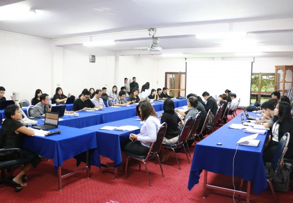 ภาพกิจกรรม คณะวิทยาศาสตร์และเทคโนโลยี จัดการประชุมอาจารย์และบุคลากรคณะวิทยาศาสตร์และเทคโนโลยี ครั้งที่ 2/2560