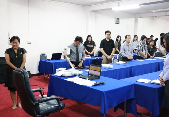 ภาพกิจกรรม คณะวิทยาศาสตร์และเทคโนโลยี จัดการประชุมอาจารย์และบุคลากรคณะวิทยาศาสตร์และเทคโนโลยี ครั้งที่ 2/2560