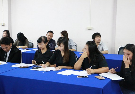 ภาพกิจกรรม คณะวิทยาศาสตร์และเทคโนโลยี จัดการประชุมอาจารย์และบุคลากรคณะวิทยาศาสตร์และเทคโนโลยี ครั้งที่ 2/2560