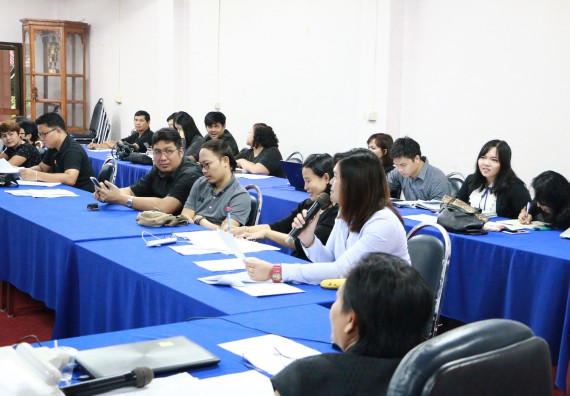 ภาพกิจกรรม คณะวิทยาศาสตร์และเทคโนโลยี จัดการประชุมอาจารย์และบุคลากรคณะวิทยาศาสตร์และเทคโนโลยี ครั้งที่ 2/2560