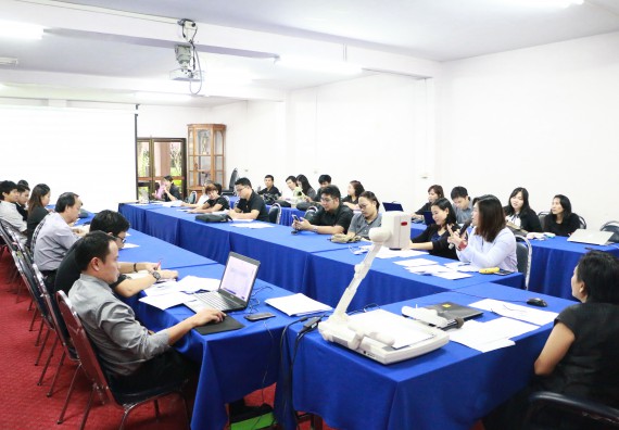 ภาพกิจกรรม คณะวิทยาศาสตร์และเทคโนโลยี จัดการประชุมอาจารย์และบุคลากรคณะวิทยาศาสตร์และเทคโนโลยี ครั้งที่ 2/2560