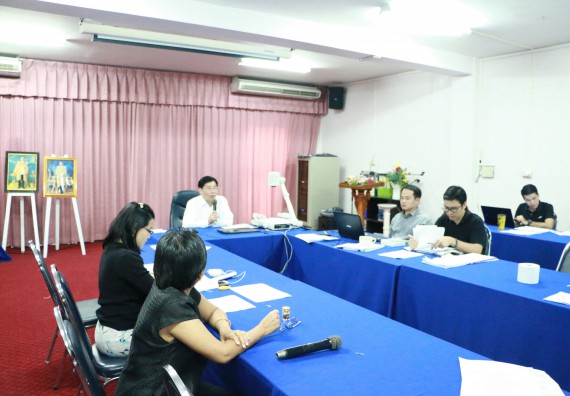 ภาพกิจกรรม คณะวิทยาศาสตร์และเทคโนโลยี จัดการประชุมอาจารย์และบุคลากรคณะวิทยาศาสตร์และเทคโนโลยี ครั้งที่ 2/2560