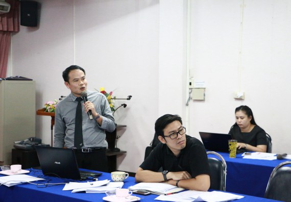 ภาพกิจกรรม คณะวิทยาศาสตร์และเทคโนโลยี จัดการประชุมอาจารย์และบุคลากรคณะวิทยาศาสตร์และเทคโนโลยี ครั้งที่ 2/2560