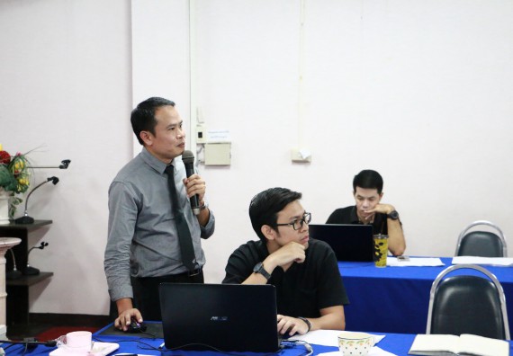 ภาพกิจกรรม คณะวิทยาศาสตร์และเทคโนโลยี จัดการประชุมอาจารย์และบุคลากรคณะวิทยาศาสตร์และเทคโนโลยี ครั้งที่ 2/2560