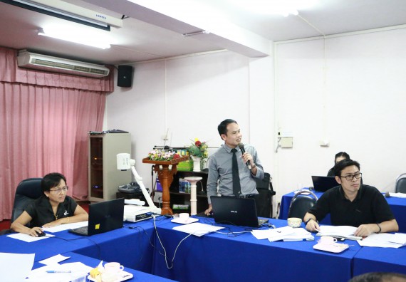 ภาพกิจกรรม คณะวิทยาศาสตร์และเทคโนโลยี จัดการประชุมอาจารย์และบุคลากรคณะวิทยาศาสตร์และเทคโนโลยี ครั้งที่ 2/2560