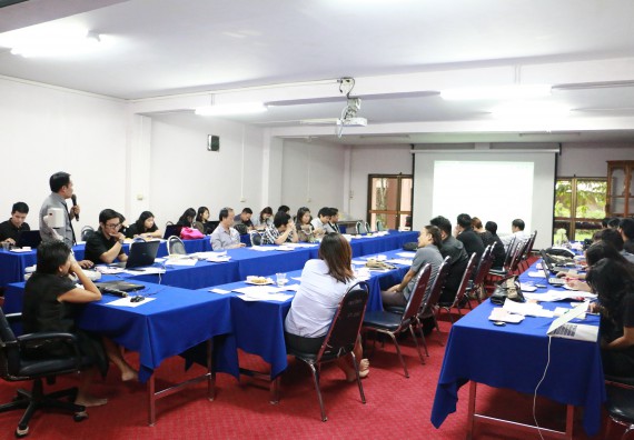 ภาพกิจกรรม คณะวิทยาศาสตร์และเทคโนโลยี จัดการประชุมอาจารย์และบุคลากรคณะวิทยาศาสตร์และเทคโนโลยี ครั้งที่ 2/2560