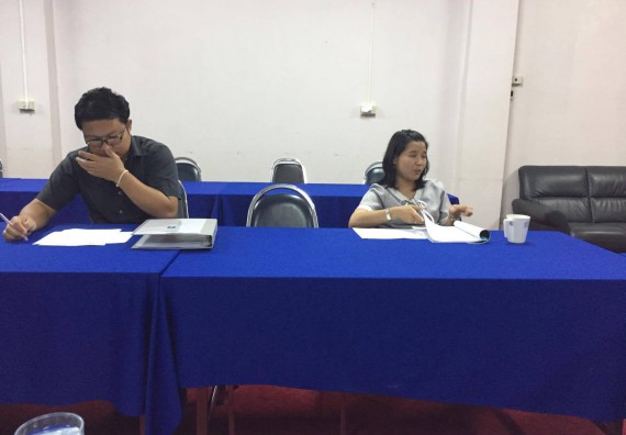 ภาพกิจกรรม คณะวิทยาศาสตร์และเทคโนโลยี จัดการประชุม เรื่อง การคัดเลือกบัณฑิตดีเด่น คณะวิทยาศาสตร์และเทคโนโลยี ในการเข้ารับพระราชทานปริญญาบัตร ประจำปี 2560 และเรื่องการเตรียมตัวการเดินทางไปร่วมงานวันวิทยาศาสตร์แห่งชาติ