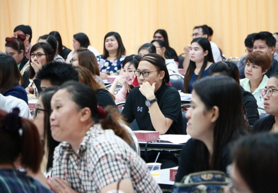 ภาพกิจกรรม คณะวิทยาศาสตร์และเทคโนโลยี เข้าร่วมโครงการฝึกอบรมหลักเกณฑ์และวิธีปฏิบัติเกี่ยวกับการจ่ายเงิน การรับเงินและการนำเงินส่งคลังผ่านระบบอิเล็กทรอนิกส์