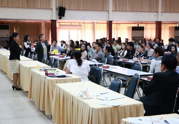 ภาพกิจกรรม คณะวิทยาศาสตร์และเทคโนโลยี เข้าร่วมโครงการฝึกอบรมหลักเกณฑ์และวิธีปฏิบัติเกี่ยวกับการจ่ายเงิน การรับเงินและการนำเงินส่งคลังผ่านระบบอิเล็กทรอนิกส์