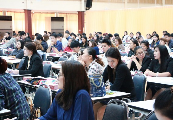 ภาพกิจกรรม คณะวิทยาศาสตร์และเทคโนโลยี เข้าร่วมโครงการฝึกอบรมหลักเกณฑ์และวิธีปฏิบัติเกี่ยวกับการจ่ายเงิน การรับเงินและการนำเงินส่งคลังผ่านระบบอิเล็กทรอนิกส์