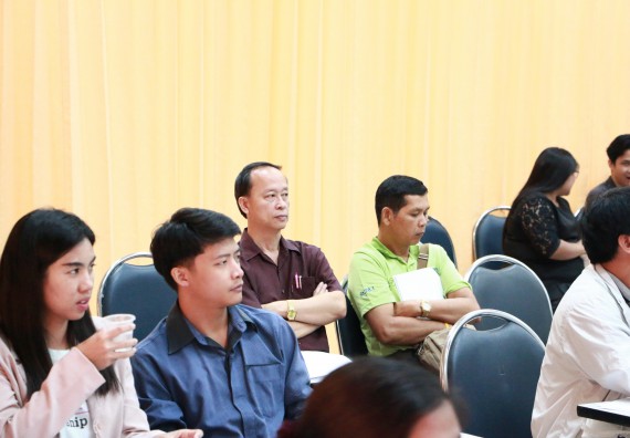 ภาพกิจกรรม คณะวิทยาศาสตร์และเทคโนโลยี เข้าร่วมโครงการฝึกอบรมหลักเกณฑ์และวิธีปฏิบัติเกี่ยวกับการจ่ายเงิน การรับเงินและการนำเงินส่งคลังผ่านระบบอิเล็กทรอนิกส์