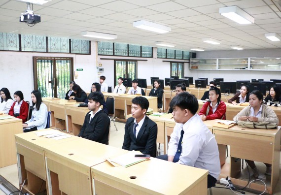 ภาพกิจกรรม โปรแกรมวิชาวิทยาการคอมพิวเตอร์ จัดกิจกรรมสัมมนาก่อนฝึกประสบการณ์วิชาชีพ