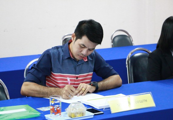 ภาพกิจกรรม คณะวิทยาศาสตร์และเทคโนโลยี จัดการประชุมคณะกรรมการประจำคณะวิทยาศาสตร์และเทคโนโลยี ครั้งที่ 2/2560