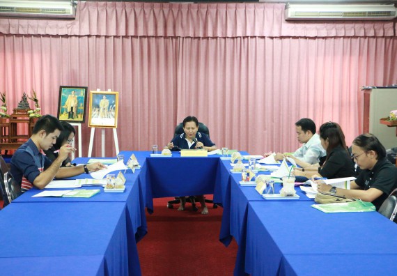 ภาพกิจกรรม คณะวิทยาศาสตร์และเทคโนโลยี จัดการประชุมคณะกรรมการประจำคณะวิทยาศาสตร์และเทคโนโลยี ครั้งที่ 2/2560