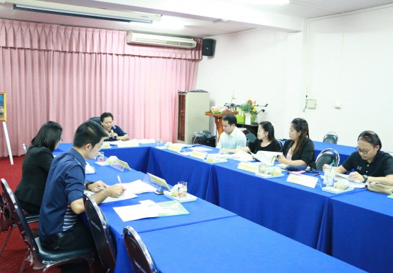 ภาพกิจกรรม คณะวิทยาศาสตร์และเทคโนโลยี จัดการประชุมคณะกรรมการประจำคณะวิทยาศาสตร์และเทคโนโลยี ครั้งที่ 2/2560