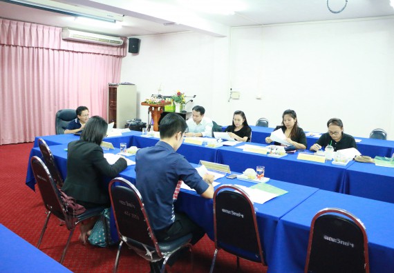 ภาพกิจกรรม คณะวิทยาศาสตร์และเทคโนโลยี จัดการประชุมคณะกรรมการประจำคณะวิทยาศาสตร์และเทคโนโลยี ครั้งที่ 2/2560