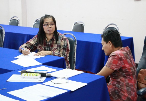 ภาพกิจกรรม คณะวิทยาศาสตร์และเทคโนโลยี เข้ารับการตรวจสอบประเมินผลการวางระบบการควบคุมภายใน ประจำปี 2560