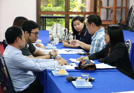 ภาพกิจกรรม คณะวิทยาศาสตร์และเทคโนโลยี เข้ารับการตรวจสอบประเมินผลการวางระบบการควบคุมภายใน ประจำปี 2560