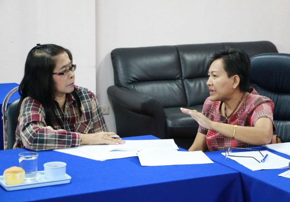 ภาพกิจกรรม คณะวิทยาศาสตร์และเทคโนโลยี เข้ารับการตรวจสอบประเมินผลการวางระบบการควบคุมภายใน ประจำปี 2560