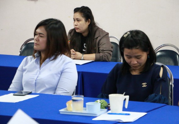 ภาพกิจกรรม คณะวิทยาศาสตร์และเทคโนโลยี เข้ารับการตรวจสอบประเมินผลการวางระบบการควบคุมภายใน ประจำปี 2560