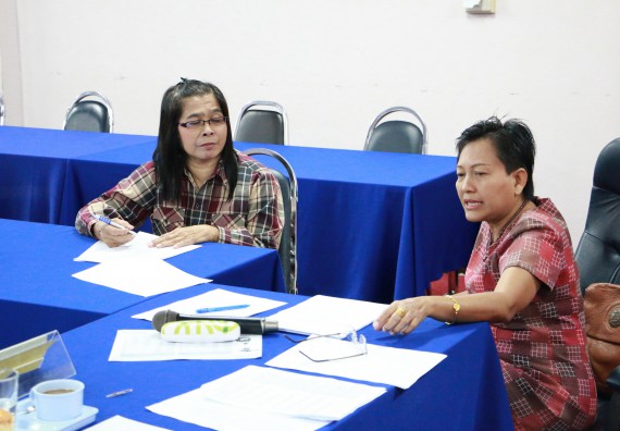 ภาพกิจกรรม คณะวิทยาศาสตร์และเทคโนโลยี เข้ารับการตรวจสอบประเมินผลการวางระบบการควบคุมภายใน ประจำปี 2560