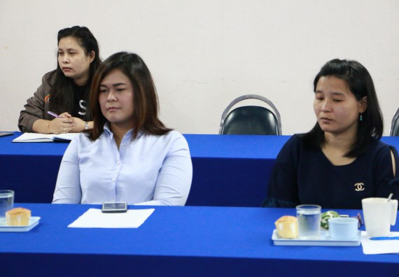 ภาพกิจกรรม คณะวิทยาศาสตร์และเทคโนโลยี เข้ารับการตรวจสอบประเมินผลการวางระบบการควบคุมภายใน ประจำปี 2560