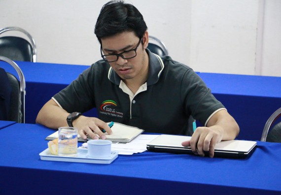 ภาพกิจกรรม คณะวิทยาศาสตร์และเทคโนโลยี เข้ารับการตรวจสอบประเมินผลการวางระบบการควบคุมภายใน ประจำปี 2560