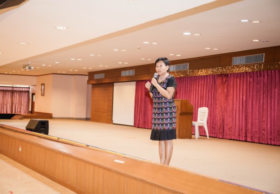 ภาพกิจกรรม พิธีฝึกซ้อมรับพระราชทานปริญญาบัตร  คณะวิทยาศาสตร์และเทคโนโลยี | วันที่ 6  พฤศจิกายน 2560