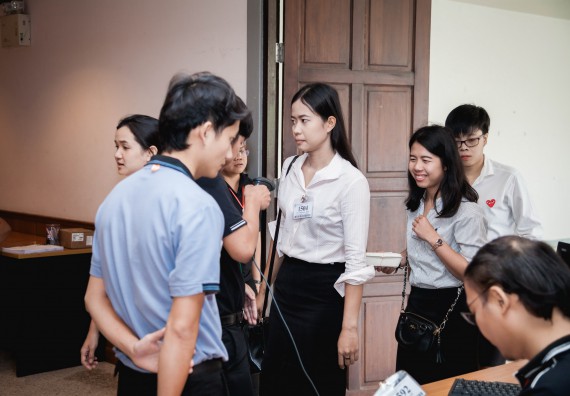 ภาพกิจกรรม พิธีฝึกซ้อมรับพระราชทานปริญญาบัตร  คณะวิทยาศาสตร์และเทคโนโลยี | วันที่ 6  พฤศจิกายน 2560