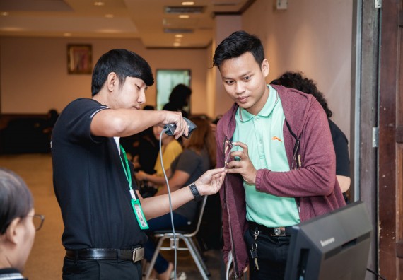 ภาพกิจกรรม พิธีฝึกซ้อมรับพระราชทานปริญญาบัตร  คณะวิทยาศาสตร์และเทคโนโลยี | วันที่ 6  พฤศจิกายน 2560