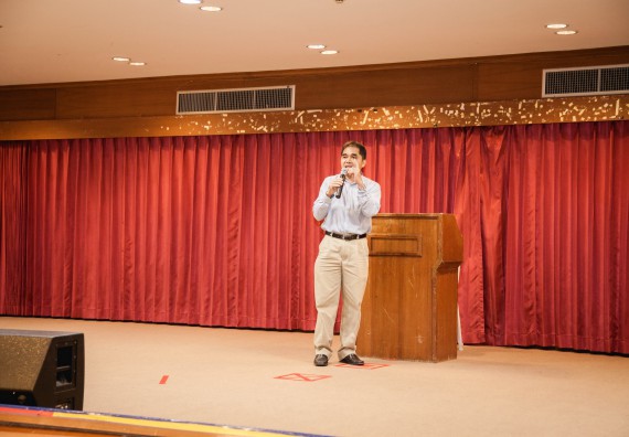 ภาพกิจกรรม พิธีฝึกซ้อมรับพระราชทานปริญญาบัตร  คณะวิทยาศาสตร์และเทคโนโลยี | วันที่ 6  พฤศจิกายน 2560