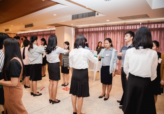 ภาพกิจกรรม พิธีฝึกซ้อมรับพระราชทานปริญญาบัตร  คณะวิทยาศาสตร์และเทคโนโลยี | วันที่ 6  พฤศจิกายน 2560