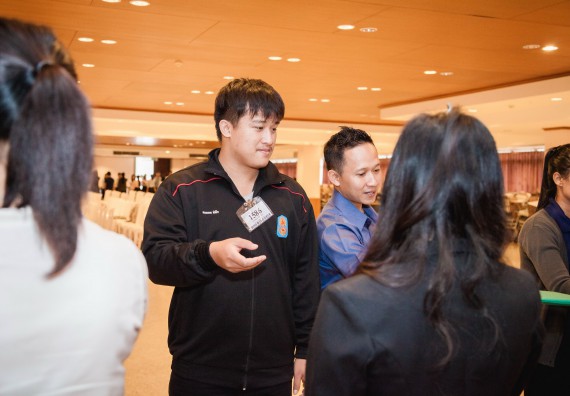 ภาพกิจกรรม พิธีฝึกซ้อมรับพระราชทานปริญญาบัตร  คณะวิทยาศาสตร์และเทคโนโลยี | วันที่ 6  พฤศจิกายน 2560