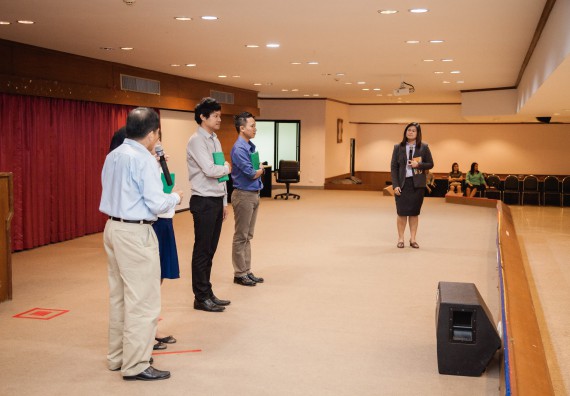 ภาพกิจกรรม พิธีฝึกซ้อมรับพระราชทานปริญญาบัตร  คณะวิทยาศาสตร์และเทคโนโลยี | วันที่ 6  พฤศจิกายน 2560