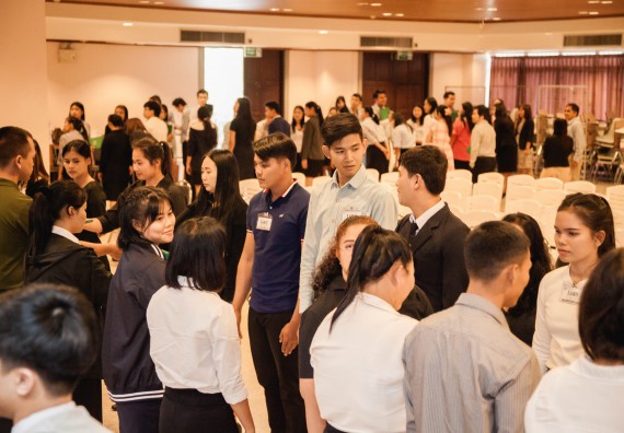 ภาพกิจกรรม พิธีฝึกซ้อมรับพระราชทานปริญญาบัตร  คณะวิทยาศาสตร์และเทคโนโลยี | วันที่ 6  พฤศจิกายน 2560