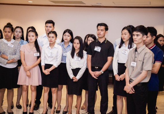 ภาพกิจกรรม พิธีฝึกซ้อมรับพระราชทานปริญญาบัตร  คณะวิทยาศาสตร์และเทคโนโลยี | วันที่ 6  พฤศจิกายน 2560