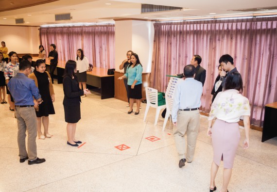 ภาพกิจกรรม พิธีฝึกซ้อมรับพระราชทานปริญญาบัตร  คณะวิทยาศาสตร์และเทคโนโลยี | วันที่ 6  พฤศจิกายน 2560