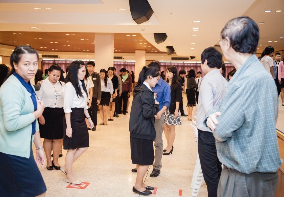 ภาพกิจกรรม พิธีฝึกซ้อมรับพระราชทานปริญญาบัตร  คณะวิทยาศาสตร์และเทคโนโลยี | วันที่ 6  พฤศจิกายน 2560