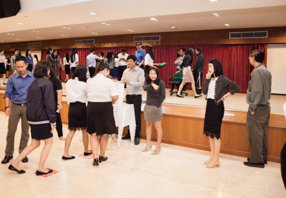 ภาพกิจกรรม พิธีฝึกซ้อมรับพระราชทานปริญญาบัตร  คณะวิทยาศาสตร์และเทคโนโลยี | วันที่ 6  พฤศจิกายน 2560